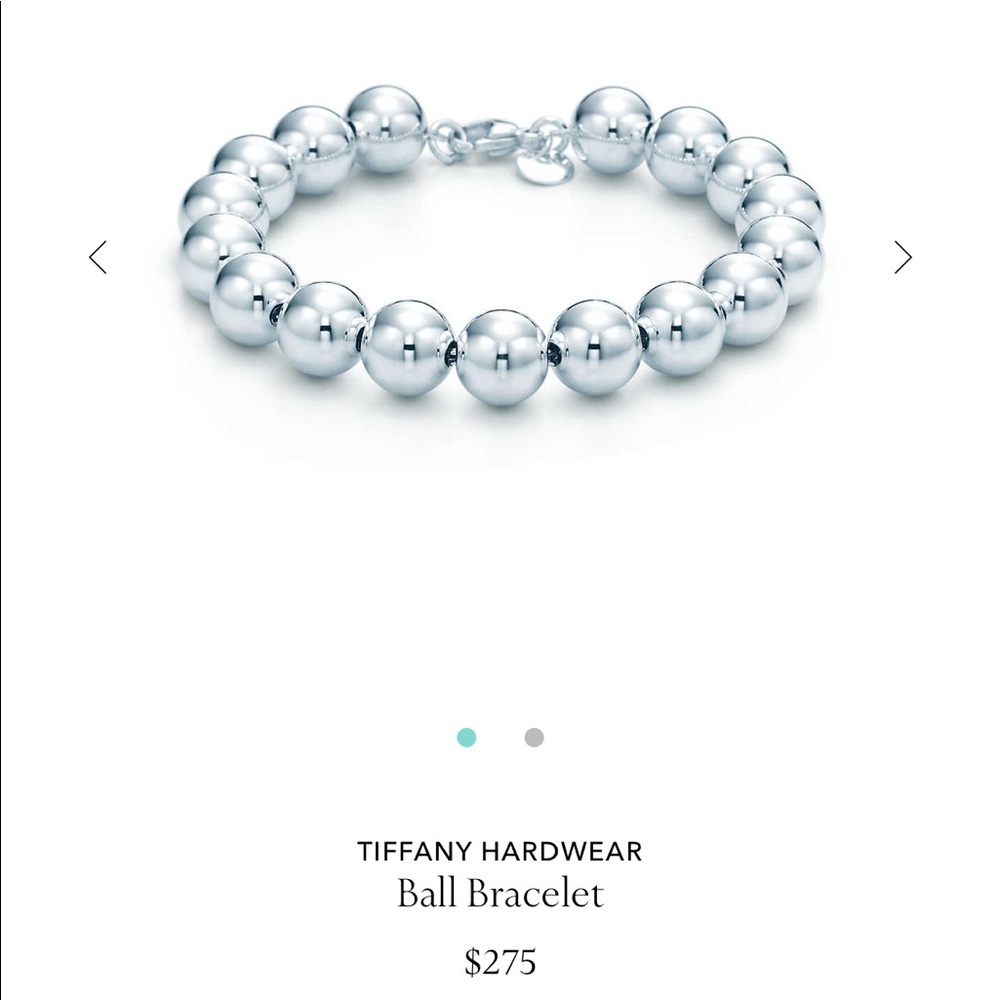 Tiffany ball bracelet